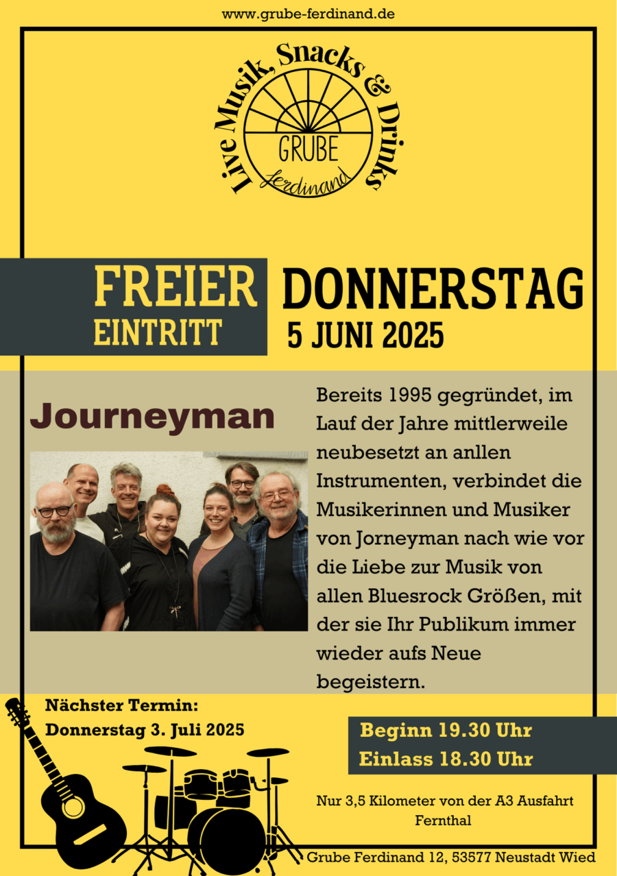 5. Juni – Journeyman