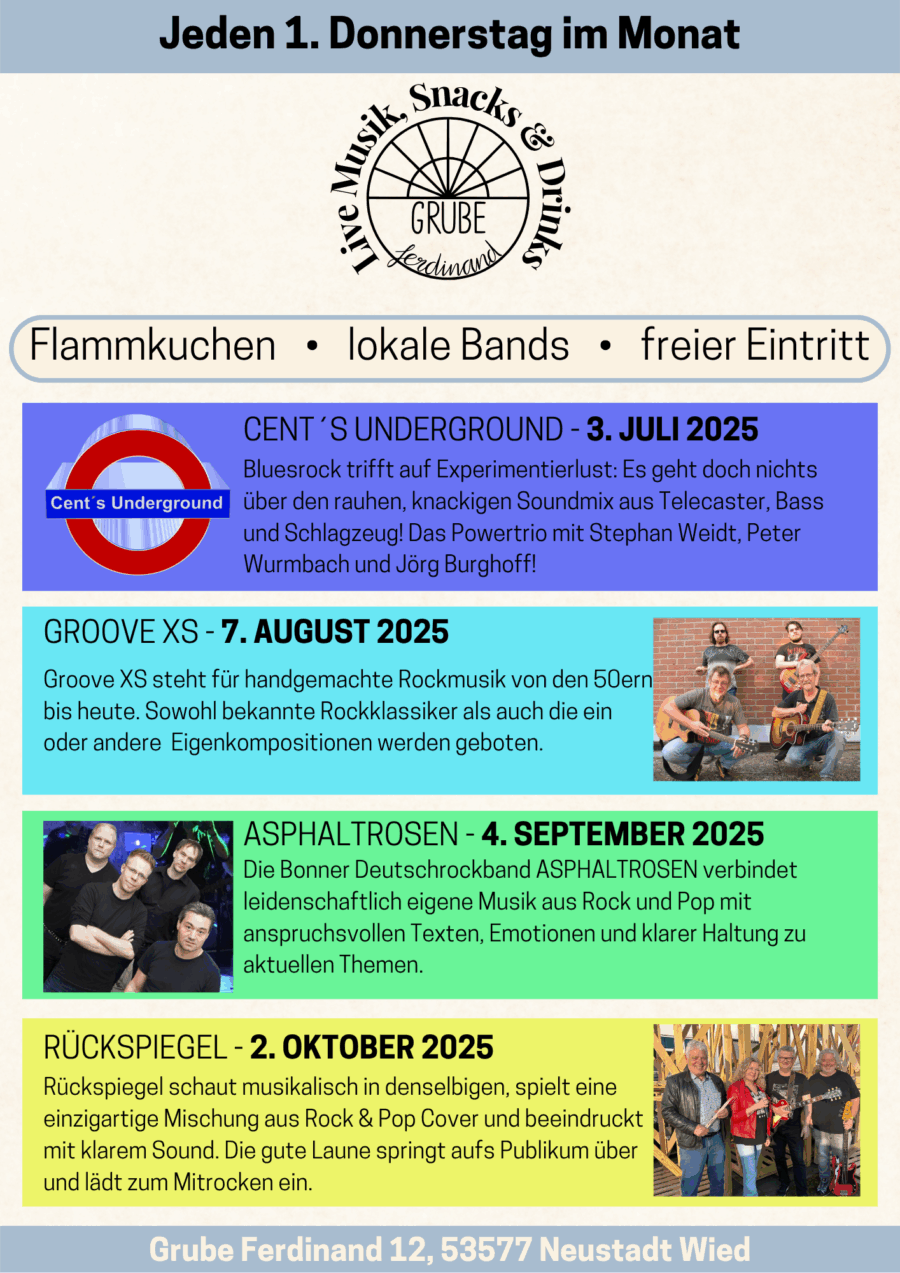 Konzerte Übersicht